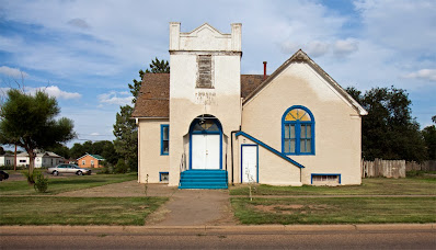stucco church
