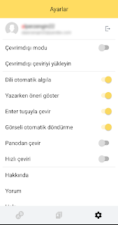 Yandex Translete Kelime ve Cümle Çeviri Programı indir