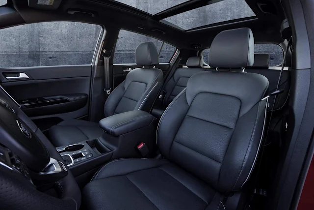 Novo Kia Sportage 2016 -interior