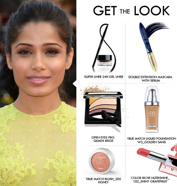 Cannes 2012: Get The Look - Freida Pinto