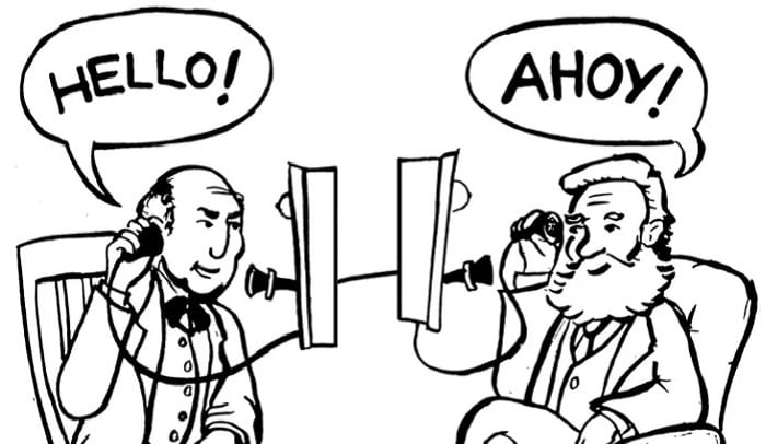 Why Do We Say "Hello" While Answering A Phone Call? A Short History Of 'Hello'...