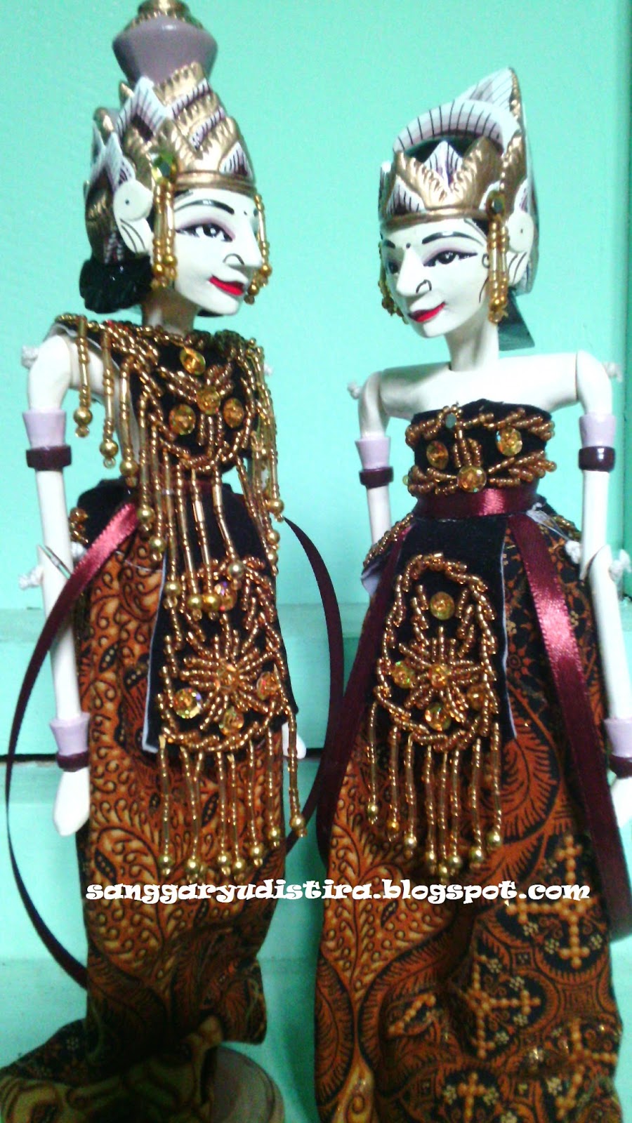 Wayang Golek Rama & Sinta Souvenir - Jasa Pembuatan Wayang 