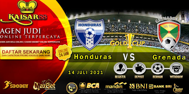 Prediksi Bola Terpercaya Laga Gold Cup Honduras vs Grenada 14 Juli 2021