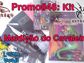 Promo#46: Kit A Maldição do Cavaleiro, Adriano Siqueira do Selo Fantas (Editora Estronho)