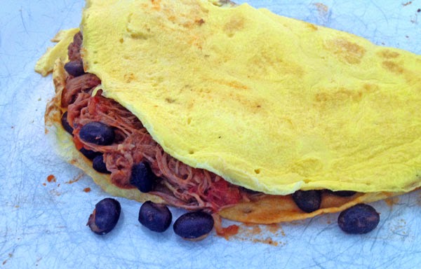 Ropa Vieja Omelet