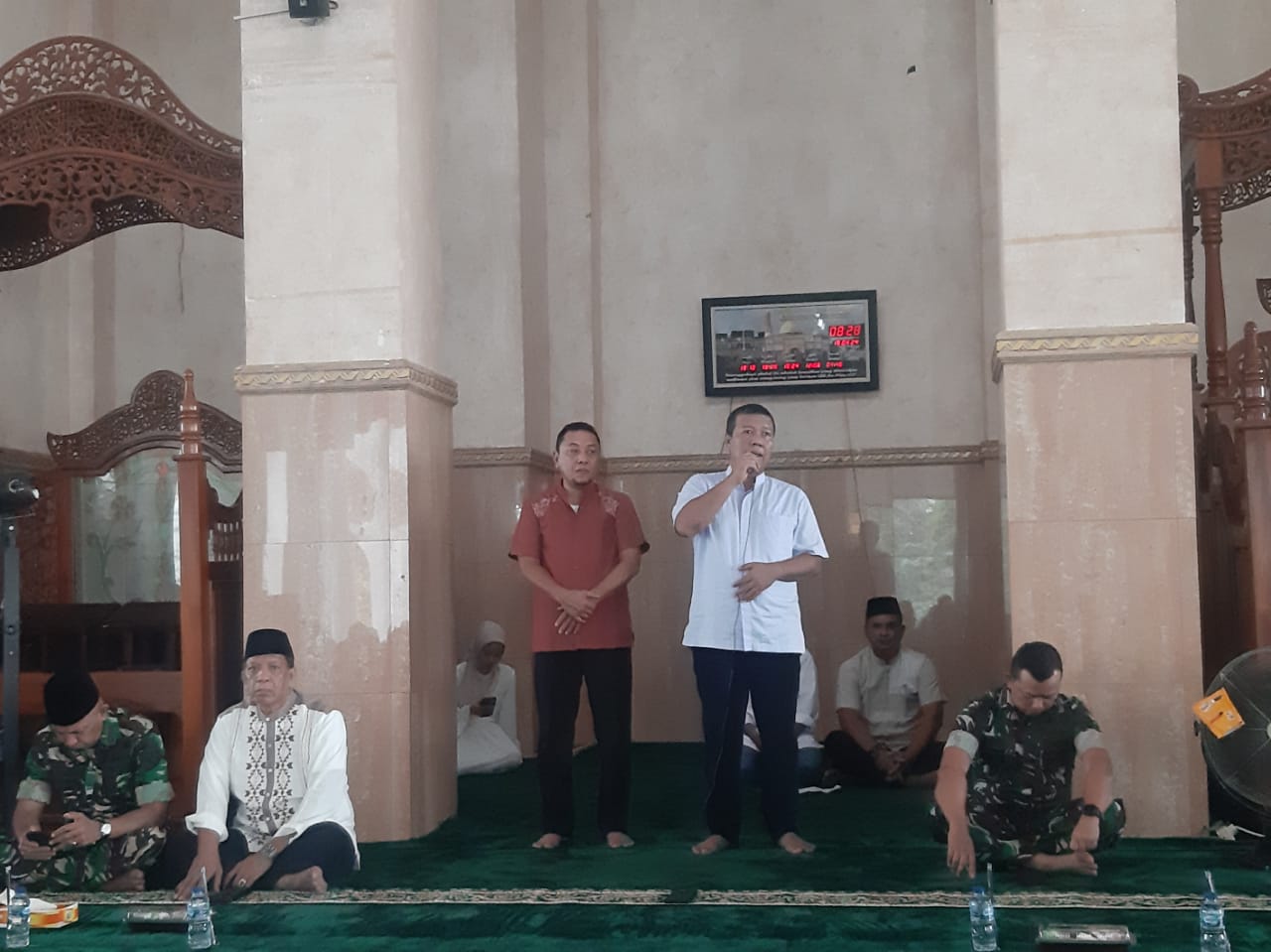 Bupati Tanjabtim Halal Bi Halal di Masjid Agung Nur Ad-Darojat