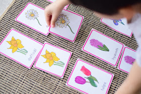 SPRING FLOWER 3 PART CARDS