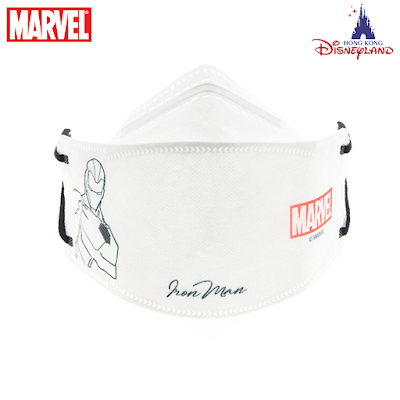 「香港迪士尼樂園網上商店」（Hong Kong Disneyland eStore）新上架商品, MARVEL「鐵甲奇俠」及「黑豹」成人立體口罩, HKDL, 漫威, Face Mask, Iron Man, Black Panther