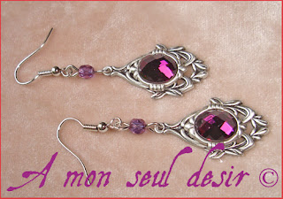 boucles d'oreilles elfique bijou médiéval elven earrings medieval renaissance jewel