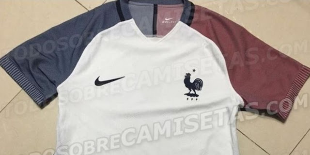 Les maillots de la France pour l'Euro 2016