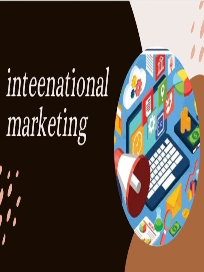 What are the 4 concepts of international marketing?