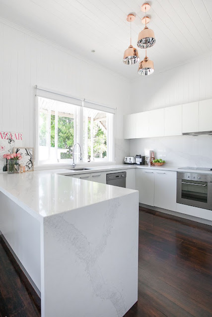 white quartz kitchen countertops pics