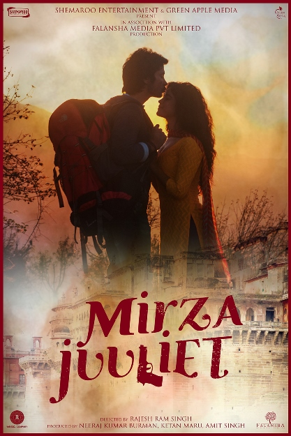 Darshan Kumar, Pia Bajpai Hindi movie Mirza Juuliet 2017 wiki, full star-cast, Release date, Actor, actress, Song name, photo, poster, trailer, wallpaper