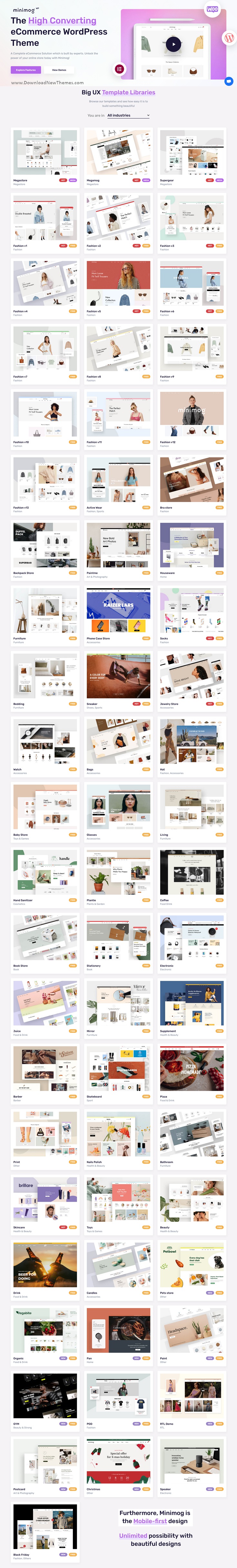 Download The High Converting eCommerce WordPress Theme