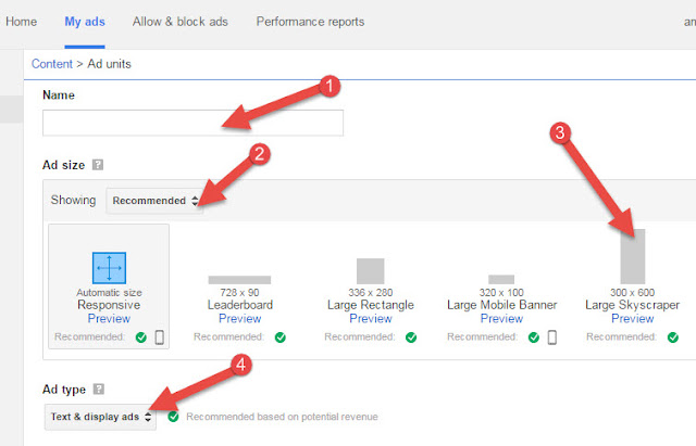 adsense ke ads kaise create karte hai