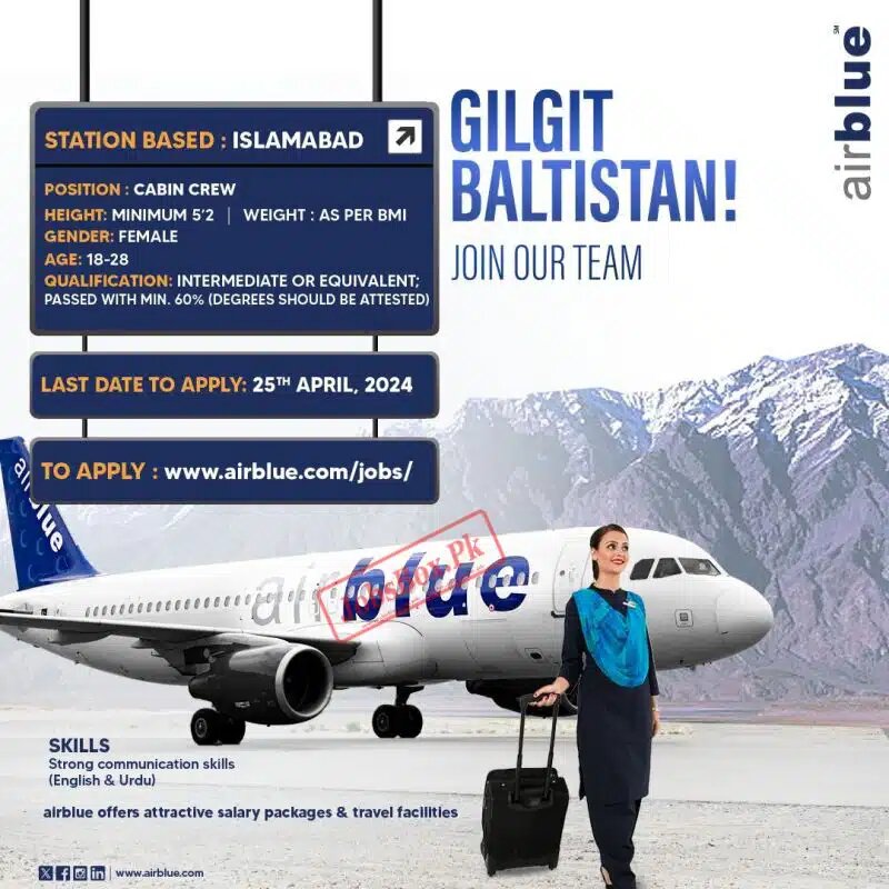 Air Blue Jobs 2024