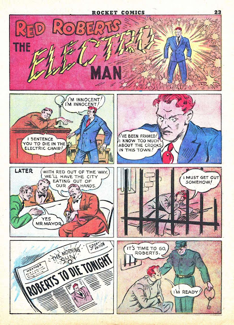 Electro Man 1940 Hillman Periodicals