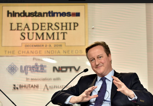 India is making bold decisions, says David Cameron at The Hindustan Leadership Summit