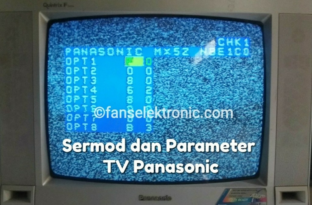 data parameter menu servis tv panasonic tc2088