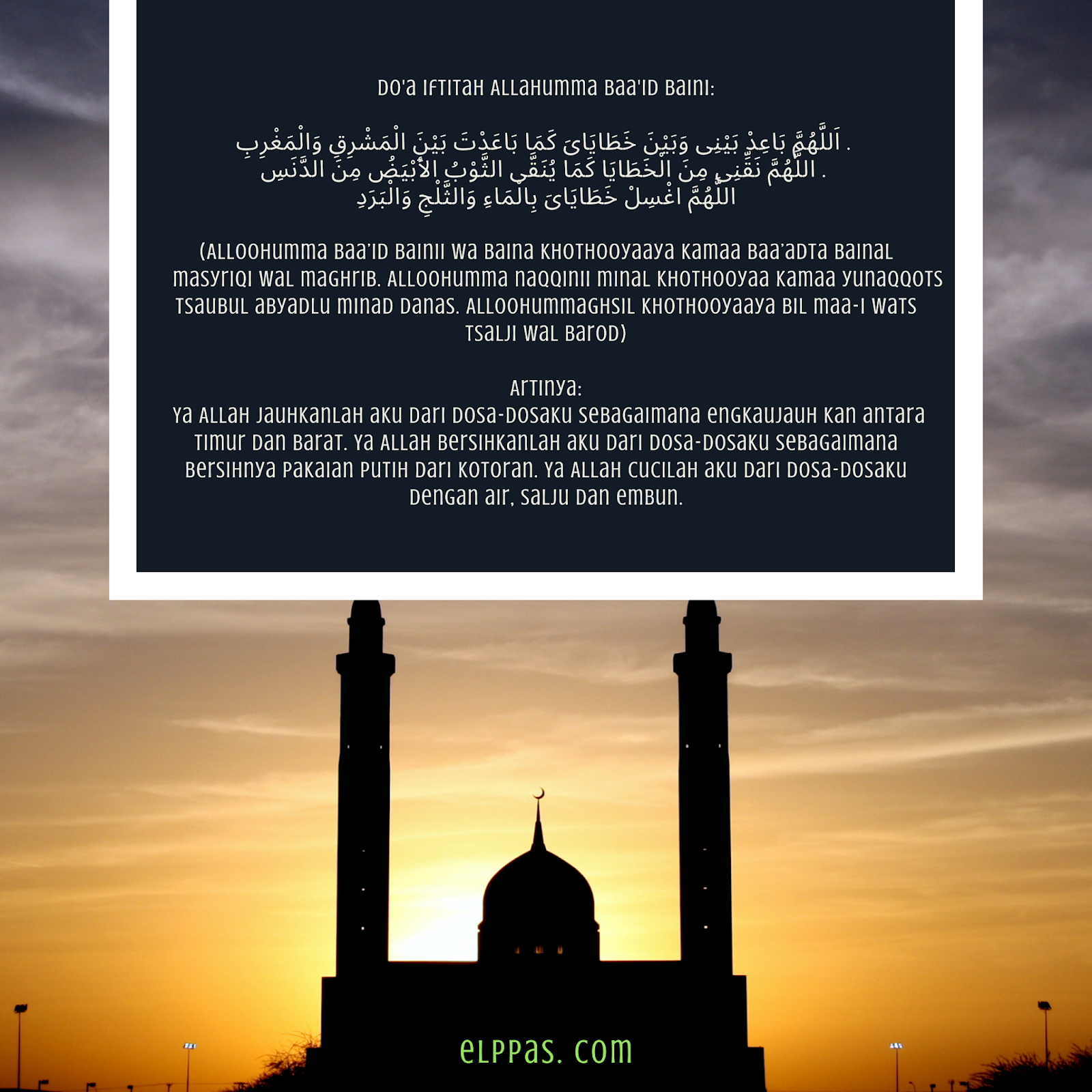 Bacaan Sholat Wajib Sunnat Yang Digunakan Di Persis Persatuan Islam Elppas Story