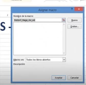 como asignar nombre a una macro en excel