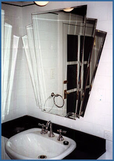 Art Deco Bathroom  mirror
