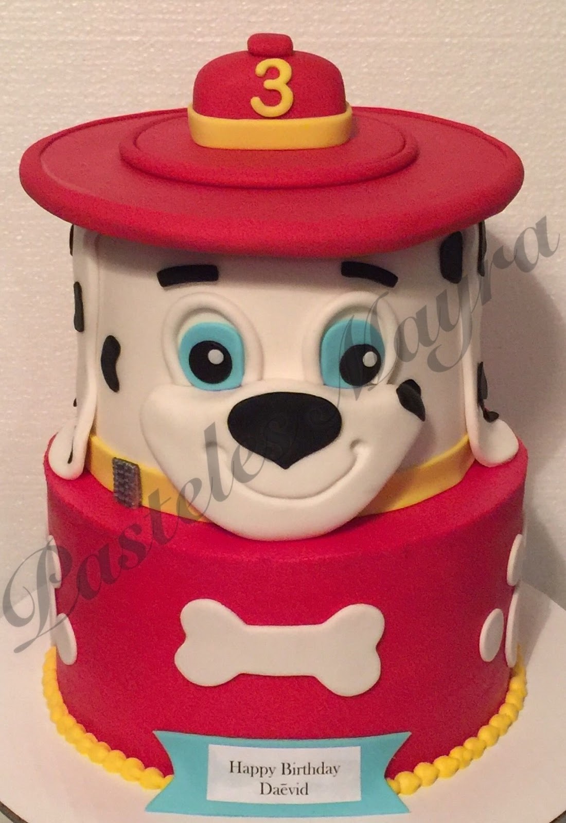 paw patrol birthday cake