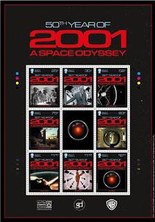 50 Years of 2001: A Space Odyssey - Stamp Collection