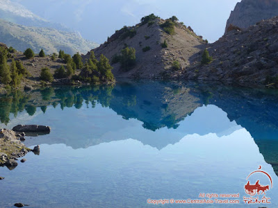 Trekking in the Fann Mountains