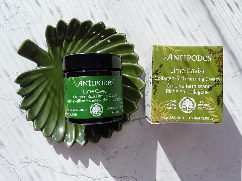 ANTIPODES Lime Caviar Collagen-Rich Firming Day Cream - wegańska pielęgnacja skóry dojrzałej