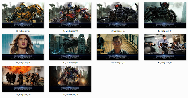 Windows 7 Themes Transformers 3