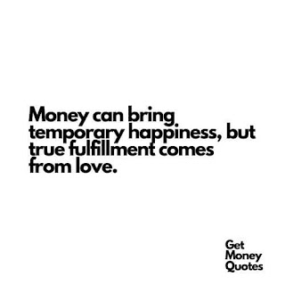 love and money quotes in english