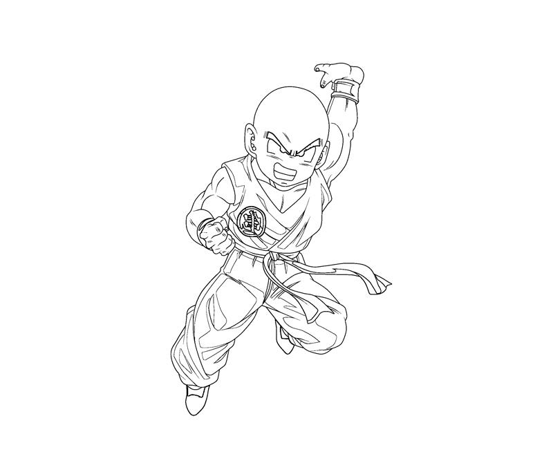 Download Krillin Pages Coloring Pages