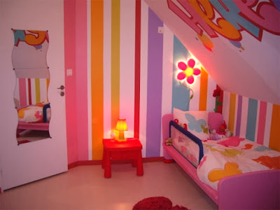 Decoração de quarto de menina