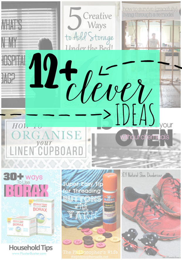Over 12 Clever Ideas at GingerSnapCrafts.com #ideas #linkparty #features