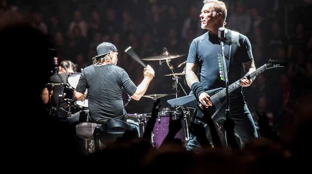 Metallica Globen; Bländande av Metallica – under sista timmen