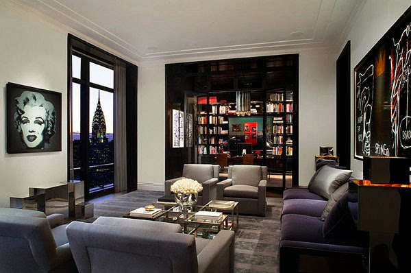 Style and elegance of black color in the interior