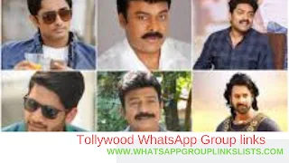 Join Tollywood WhatsApp Group Links List www.whatsappgrouplinkslists.com