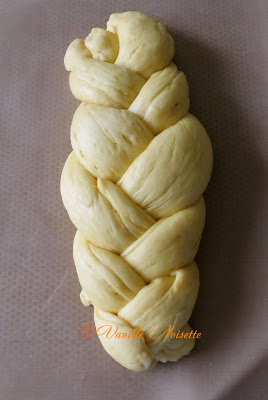 Brioche aux jaunes d'oeufs préparation