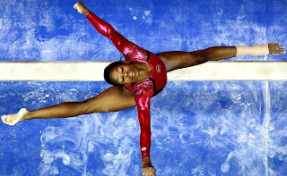 Gabby Douglas USA Female Young Gymnastic Star 2012