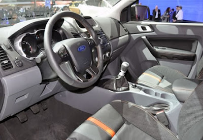  2012 Ford Ranger Wildtrack interior image