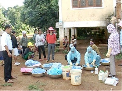 phòng chống bệnh sốt rét