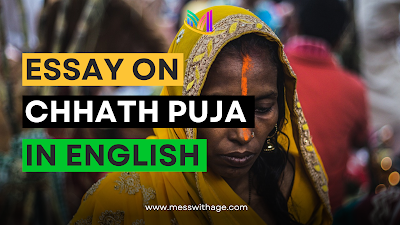 Essay on Chhath puja in English