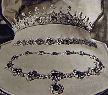 Queen Victoria's Sapphire Coronet