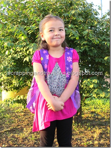 Aubrey's First Day of School