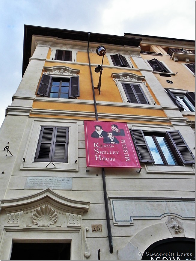 Keats-Shelley House, Rome