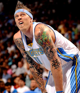 Chris Andersen Tattoos NBA