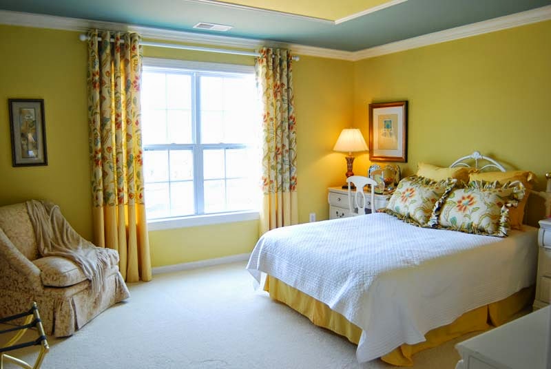 Bedroom Wall Yellow Paint Colors Ideas