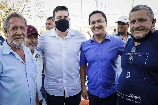 ndré Ferreira (PSC) participou de inaugurações e anunciou recursos para Camocim de São Félix