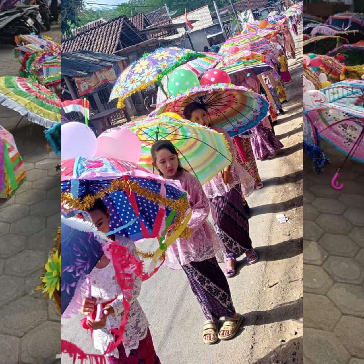 Gambar Payung Hias Untuk Karnaval